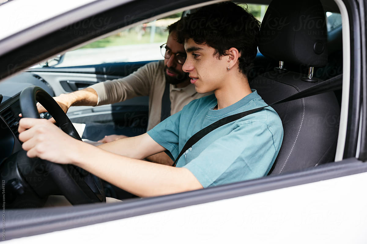 Automatic Driving Lessons for Easy Safe Driving