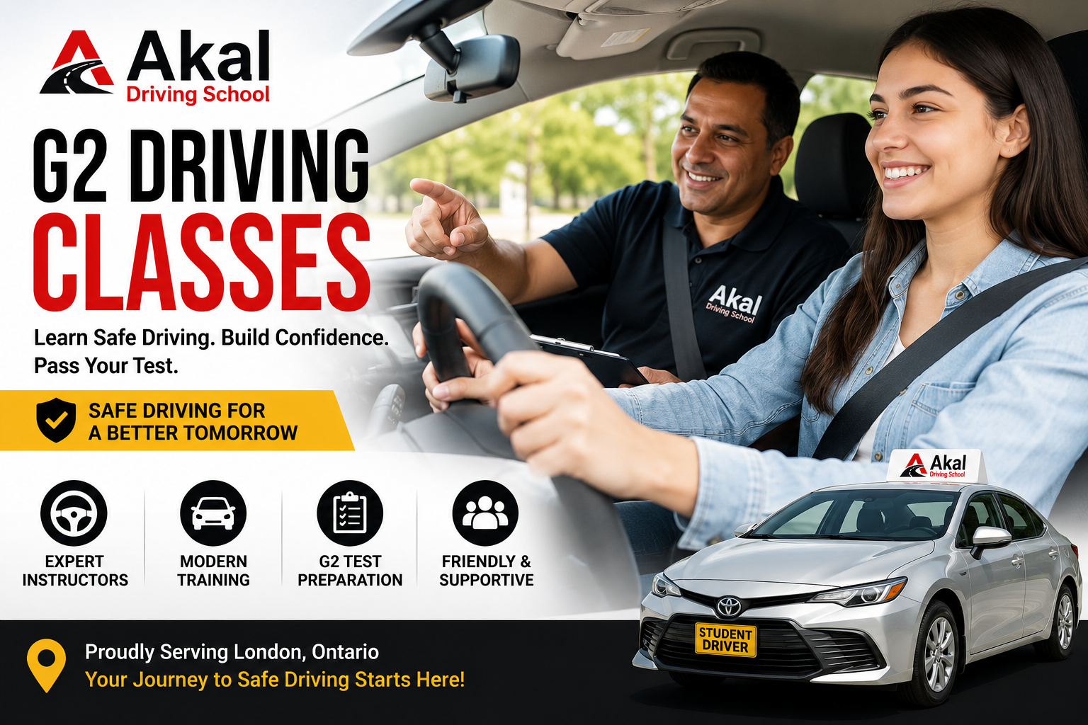 G2 Driving Classes for Safe Driving Success in Canada